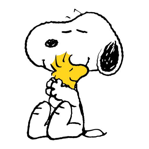 Gli inseparabili Snoopy e Woodstock