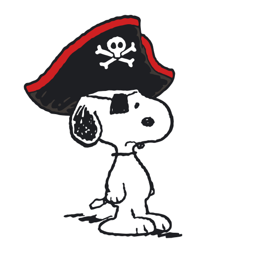 Snoopy il corsaro