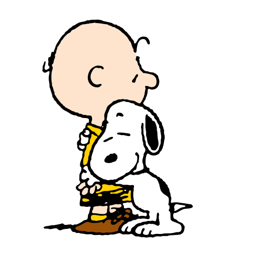 Snoopy e Charlie Brown: grandi amici